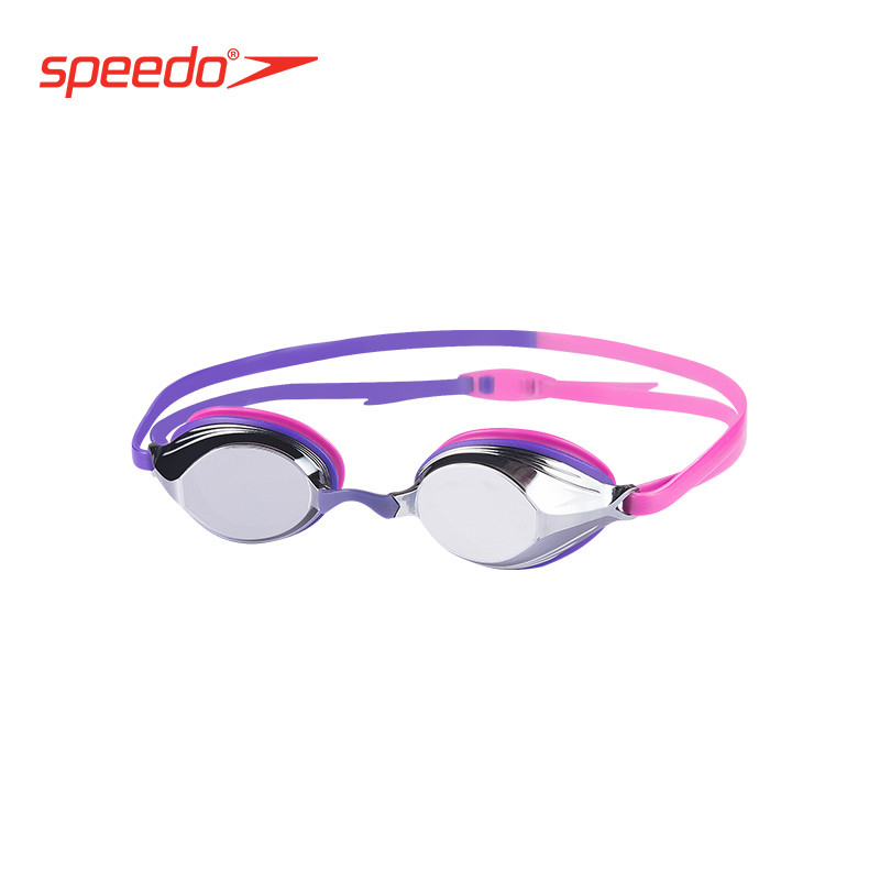 Speedo/速比濤 Vengeance 競賽訓練 防霧防曬 鍍膜泳鏡