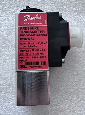 Danfoss丹佛斯压力传感器060N1073MBS5150-2211-2DB040-16bar