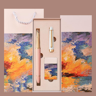 永生9520钢笔成人练字0.7弯尖美工学生书法签字办公专用钢笔