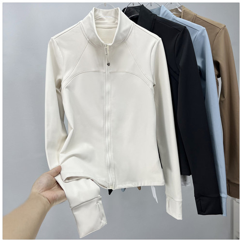 健身服暖壳加绒瑜伽外套
