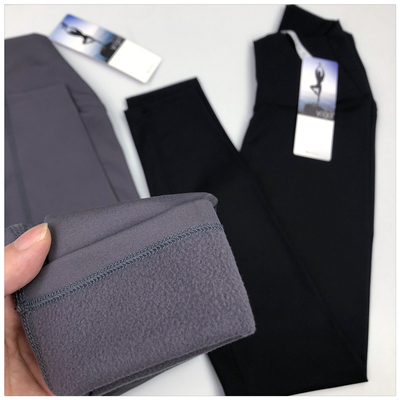 2025秋冬加绒加厚高腰瑜伽裤