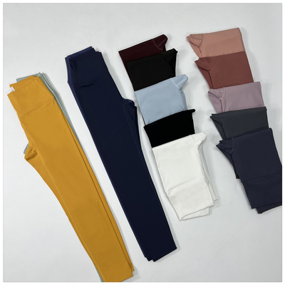 秋冬高腰加绒紧身显瘦运动裤