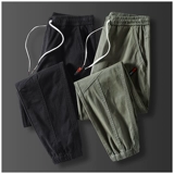 Летние тонкие хлопковые штаны, осенние, свободный крой