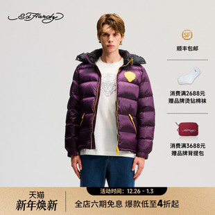 男士 新款 合体正肩撞色羽绒服E1RDM072 Hardy埃德哈迪2025冬季