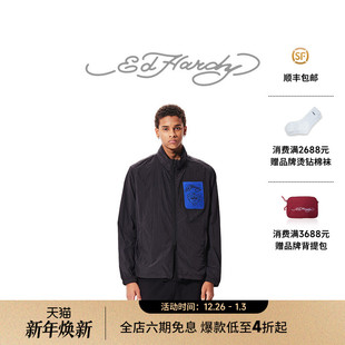 绣花虎头logo男士 经典 新款 休闲夹克外套 Hardy埃德哈迪秋季