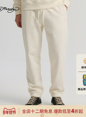 Ed Hardy埃德哈迪2026春季新款反向世界中性长裤E1STU001