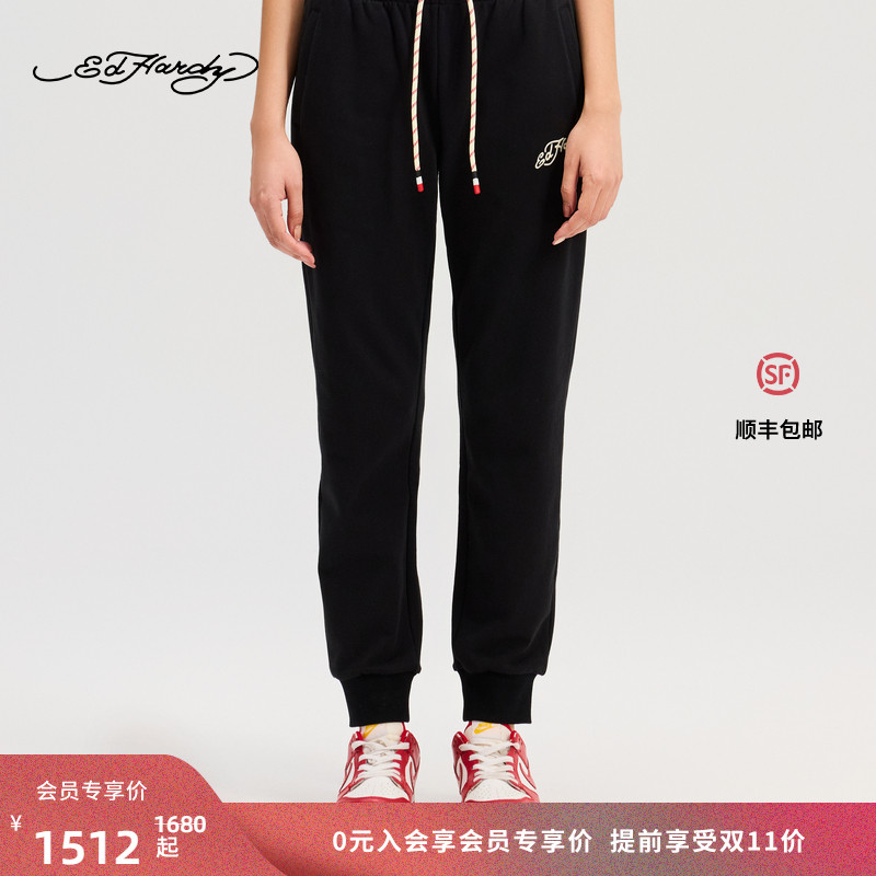 Ed Hardy埃德哈迪2025冬季新款女士长裤E1RDW418