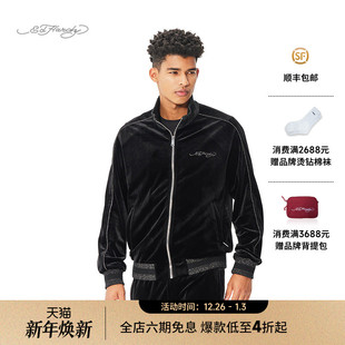 Hardy埃德哈迪2025春季 开衫 新款 绣花百搭宽松拉链衫 外套 男士