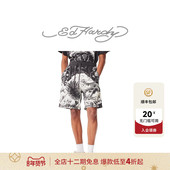 男士 烫钻老鹰短裤 Hardy埃德哈迪秋季 新款 赖煜哲同款