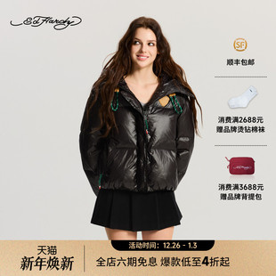 女士宽松羽绒服E1RDW404 新款 Hardy埃德哈迪2025冬季