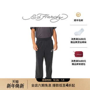 百搭长裤 休闲潮牌运动时尚 复古水洗虎头男士 Hardy埃德哈迪美式