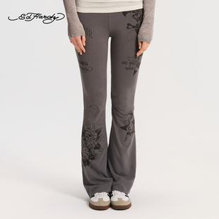 女士微喇叭瑜伽打底裤 新款 E1SAW202 Hardy埃德哈迪2026春季