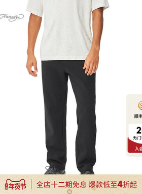 Ed Hardy埃德哈迪春季流行新款男士黑色合身长裤