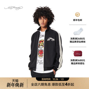 Hardy埃德哈迪冬季 新款 美式 拉链衫 复古男士 丁程鑫同款