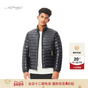 Ed Hardy埃德哈迪春季流行新款男士轻薄羽绒服美式保暖虎头外套