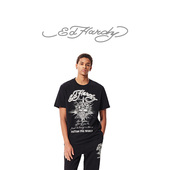 美式 新款 复古虎头时尚 潮牌男士 T恤 短袖 Hardy埃德哈迪秋季