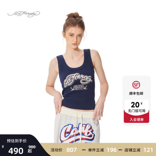 时尚Edhardy2024冬季新款针织衫