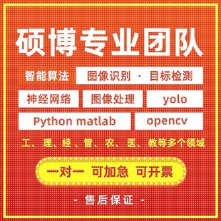 python代编程代做opencv图像识别目标检测yolo语义分割matlab程序