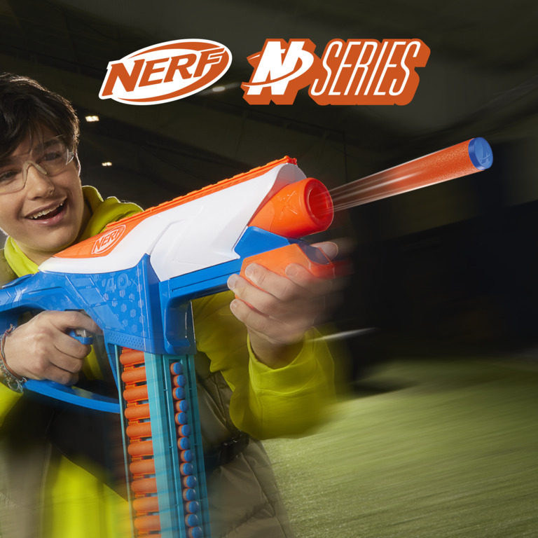 NERF 热火N系列星尘发射器 80发软弹 户外运动