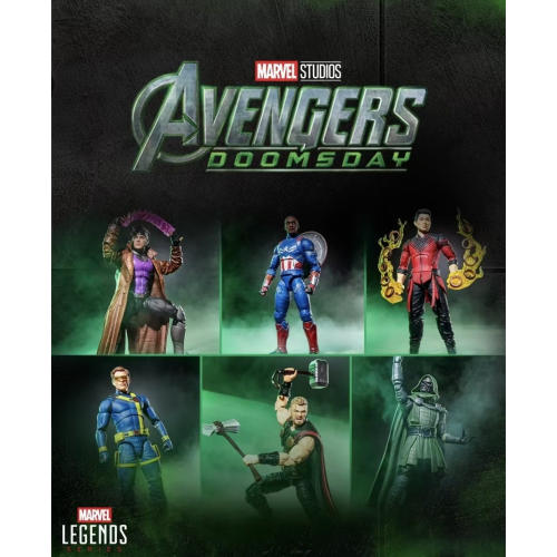 （定金）孩之宝漫威MarvelLegends复仇者联盟毁灭之日6寸可动人偶