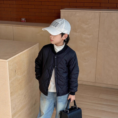 男孩女孩34-5-6-7-8岁儿童保暖内衣校服神器学生秋冬内搭加厚棉服