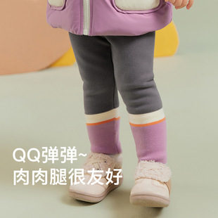 7岁女童冬季 子宝宝棉裤 儿童棉裤 贴身休闲打底裤 女孩1