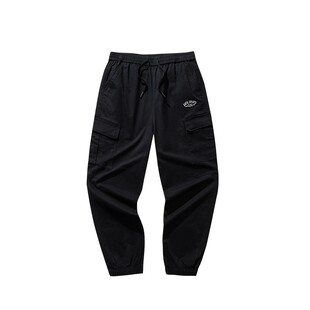 新款 长裤 男梭织运动长裤 散口工装 152448506 运动卫裤 安踏2024冬季