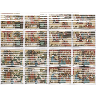 昊藏天下2004年邮票 2004-5 成语典故 邮票 四方连F