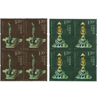昊藏天下2012-22三星堆青铜器 邮票 四方连F