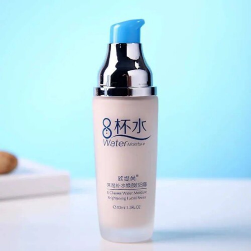 八杯水BB霜遮瑕美白提亮肤色粉底液隔离霜防水防汗抗皱修容霜正品
