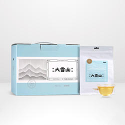 吉普号云南勐库大雪山大叶种老树白茶叶散茶口粮茶自己喝礼盒装