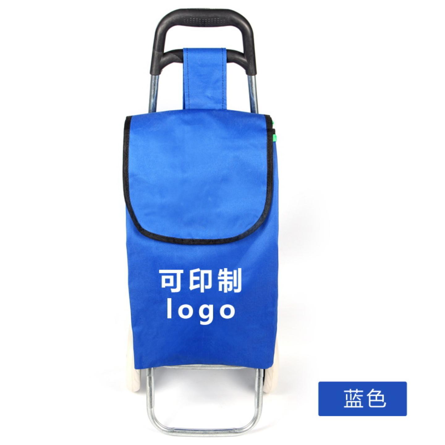 折叠购物车超市小推车加厚小拉车