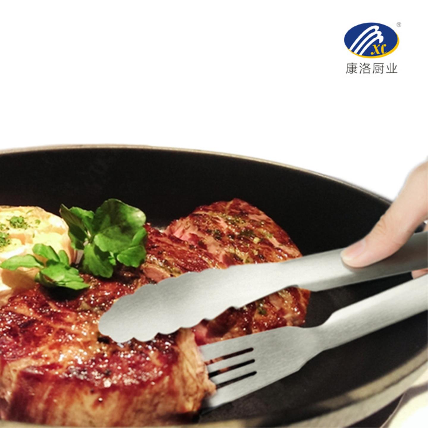 不锈钢食品夹取物夹牛排夹烧烤