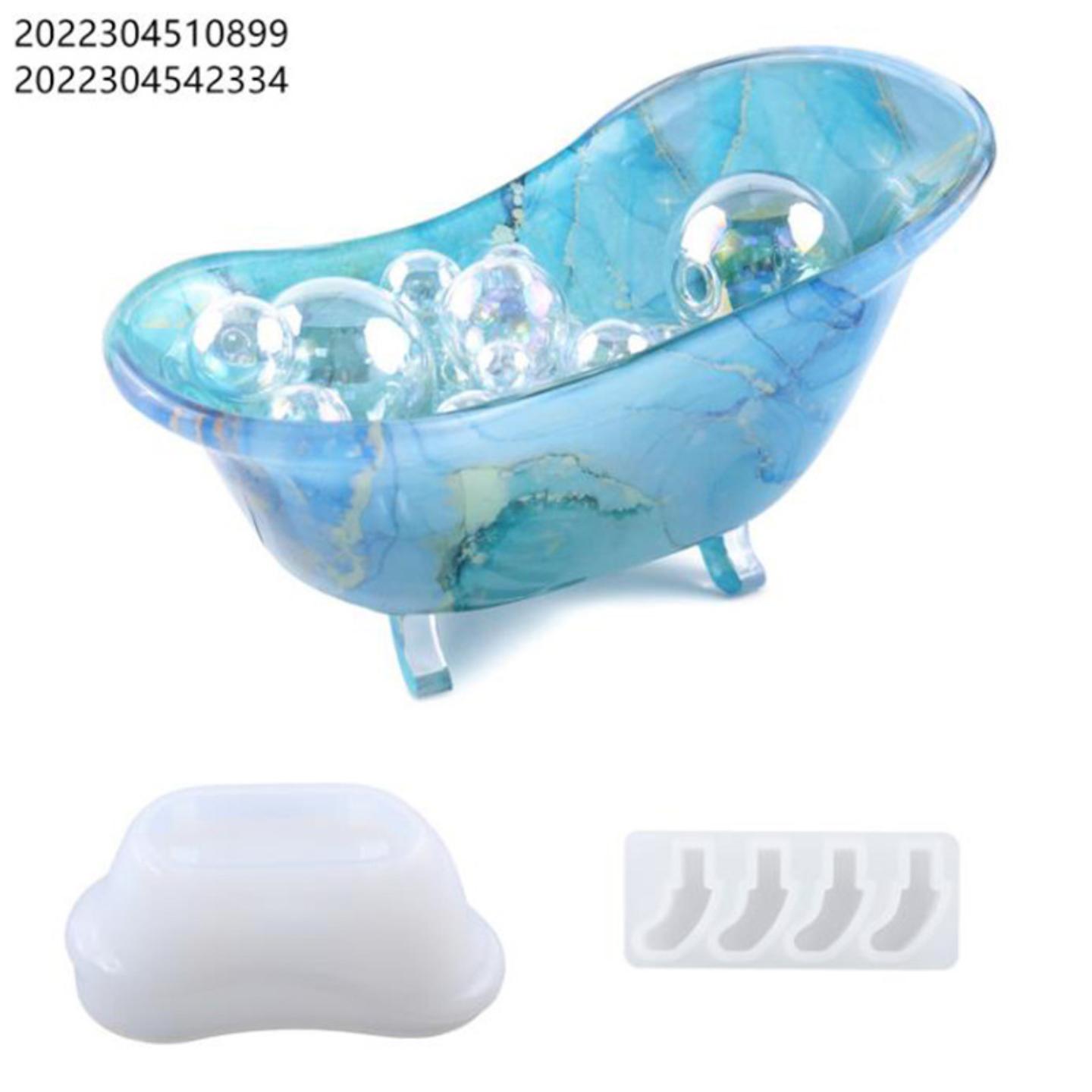 diy水晶滴胶模具环氧树脂浴缸