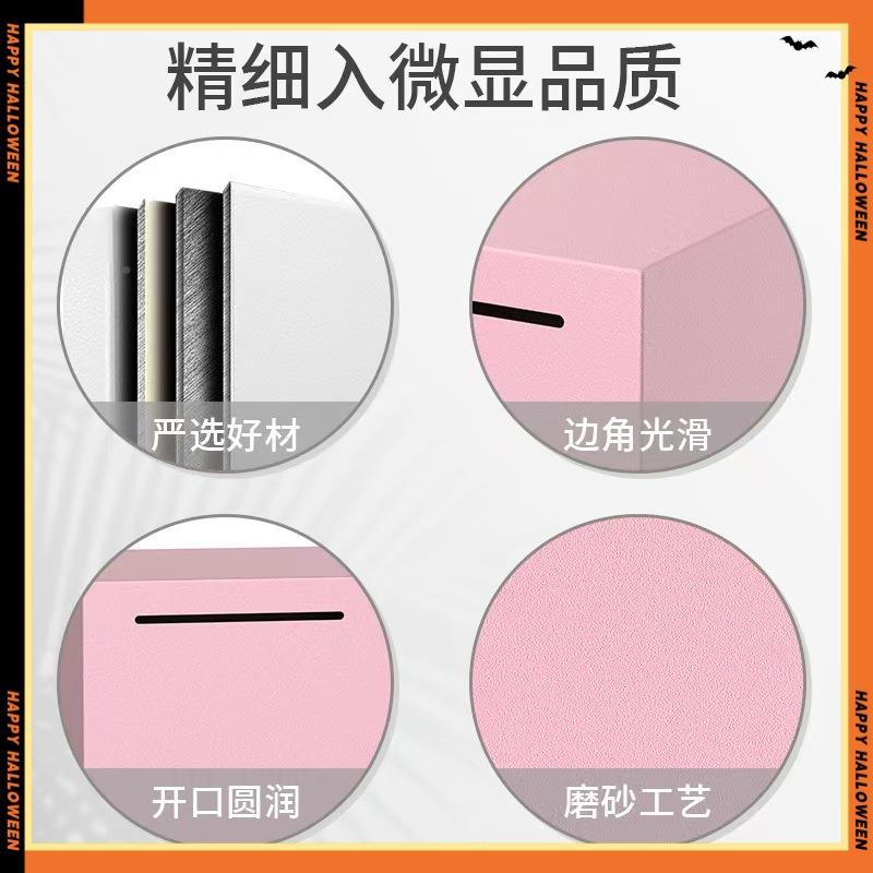 不锈钢蓄存号钱罐只进不出网红儿储钱罐大童存钱罐礼品储罐