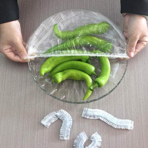一次性保鲜套冰食品专用厨房DMQ093家用箱食物防味100只串现膜货