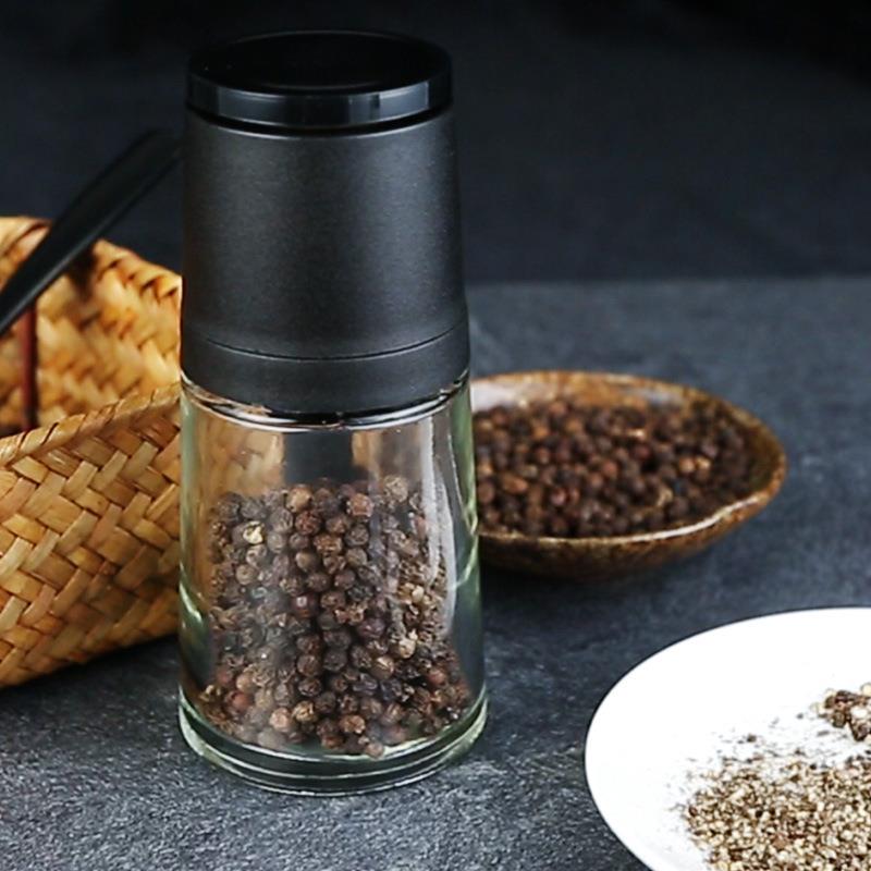 塑料椒盐胡椒研盐磨器陶瓷PY日式胡芯粗细研磨器胡椒粒海研磨器花
