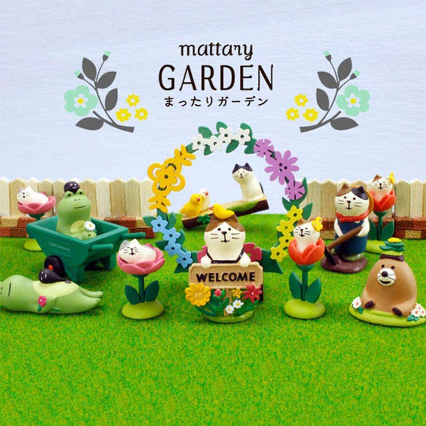 日式猫工艺品 杂货zakka园丁农夫猫潮玩创意青蛙家居装饰树脂摆件