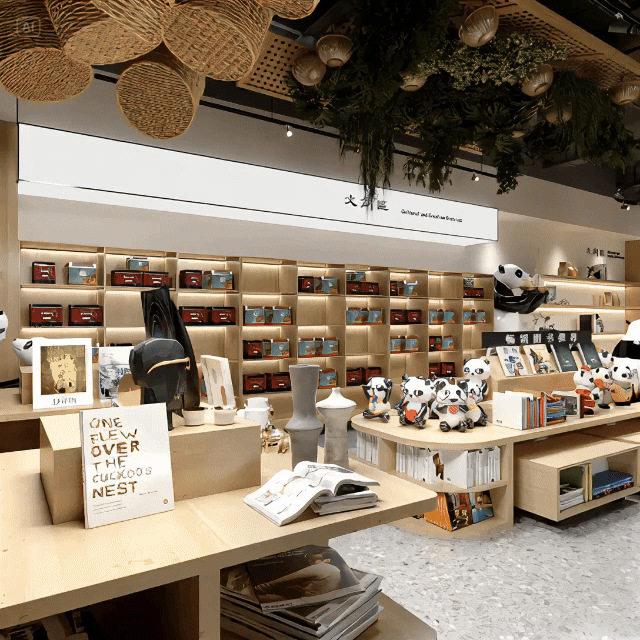 定儿/服童装玩具百货零食货架陈列展制示柜店整店输出厂家免费设