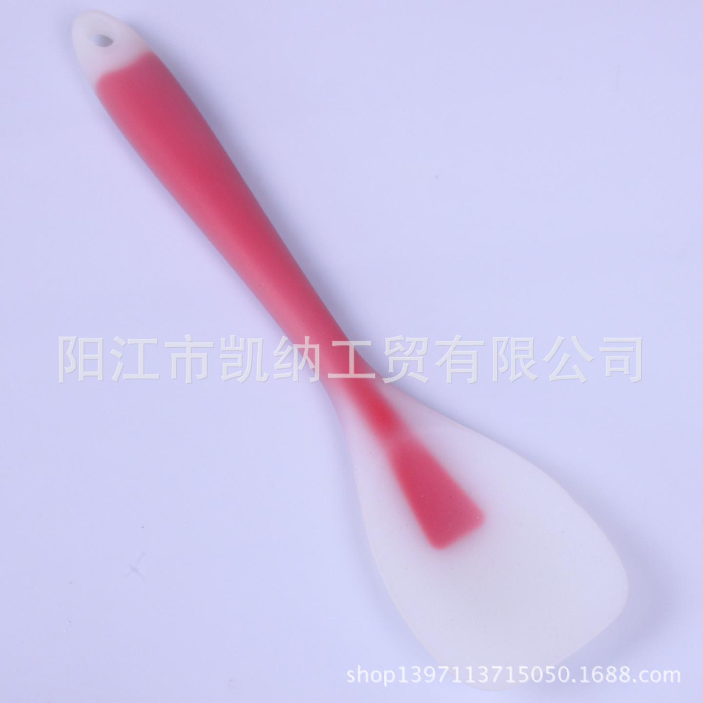 一体尼龙耐高温硅胶勺全包硅胶