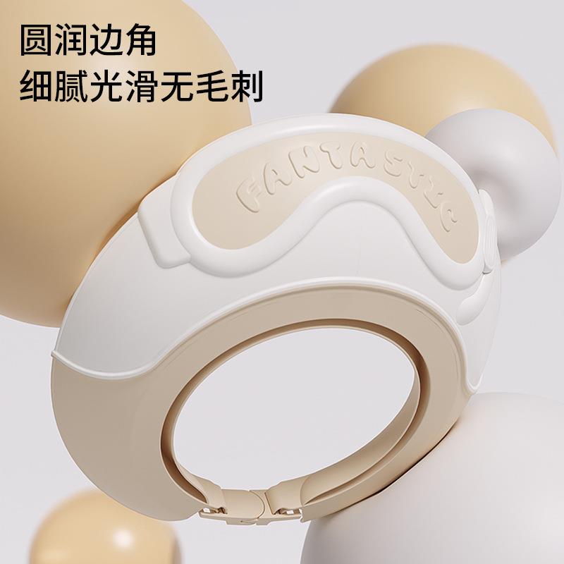浴宝宝洗头帽护眼护帽防耳婴儿洗头帽儿童浴帽小RJ106孩水童儿洗