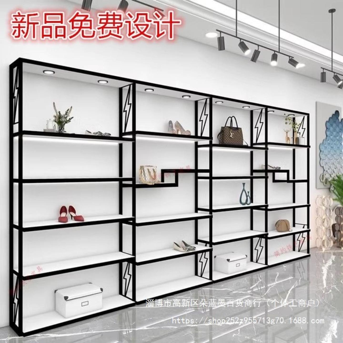 商场鞋店货架展示架童鞋店鞋架货柜放鞋盒鞋货架落地式男女鞋架子