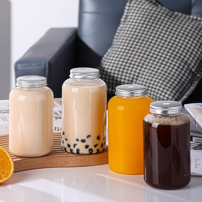 网红胖胖容塑料奶茶大p加fx-ylp-1厚底et量果茶一次性饮料