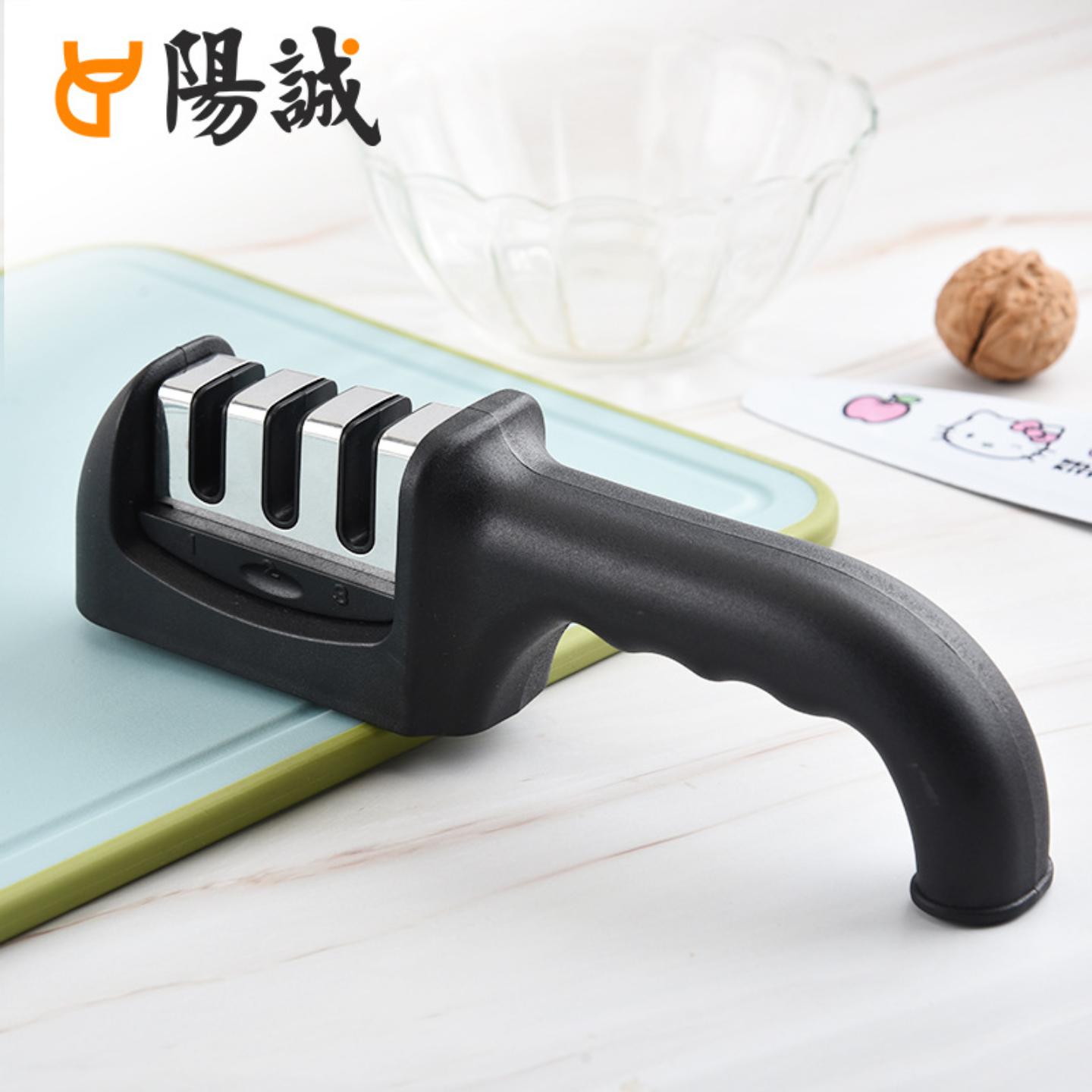 家用手动快速磨刀器磨刀石金刚石