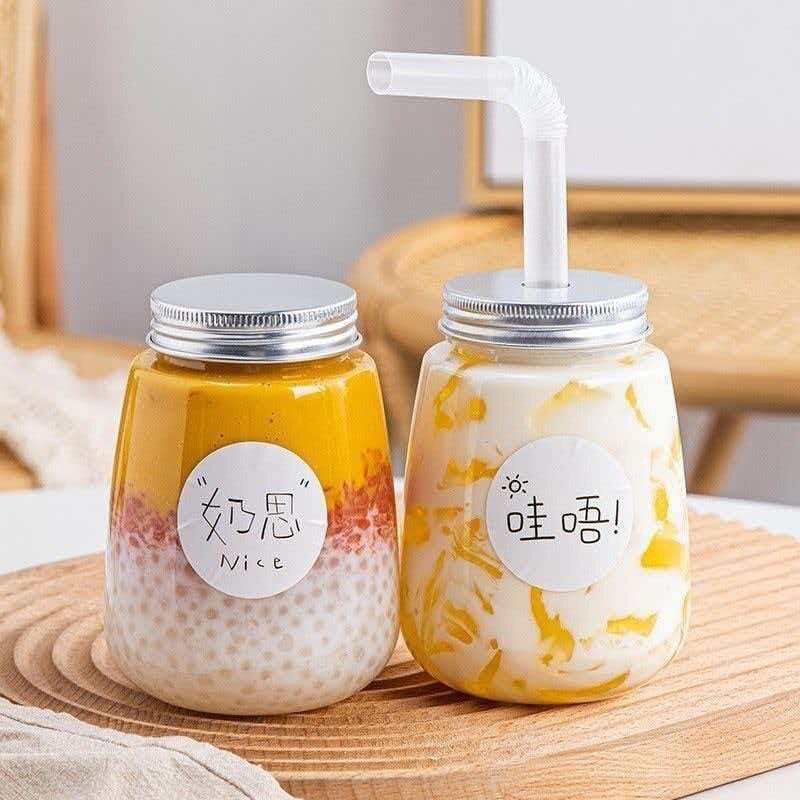 水加厚果杯子一次性摆摊专用撞奶11茶芒果火茶龙果奶鲜榨果汁