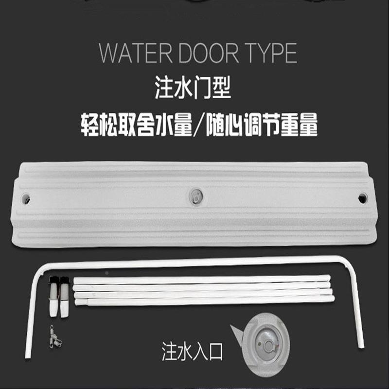 户活/动门铁型展示龙架注水广告牌塑料立外式易门拉宝80X180海报