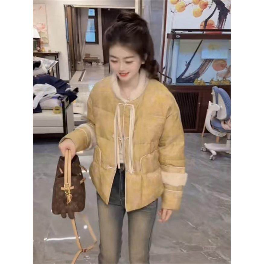 2025冬季网红新款新中式棉服外套女国风重工盘扣加厚保暖加棉外套,女装/女士精品,棉衣/棉服,淘宝优惠券,粉丝福利购,淘宝优惠卷