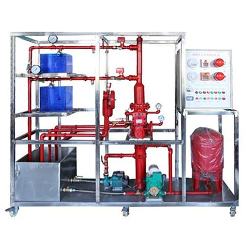 不锈钢湿式自动喷水灭火系统实训装置教学实验设备定制