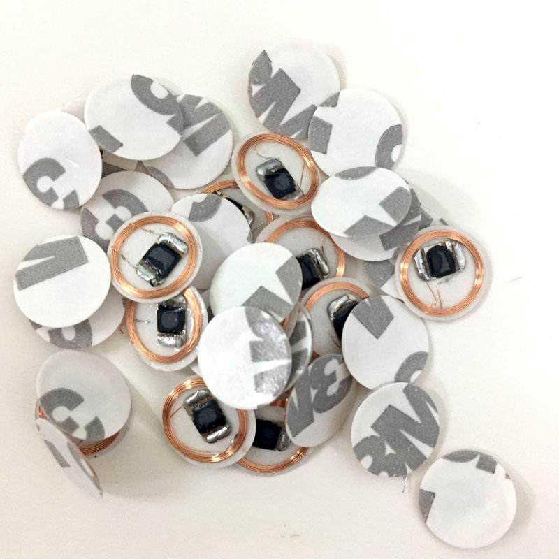 nfc盲盒玩具标签 智能玩具 rfid电子标签/高频线圈带胶/ 14443a