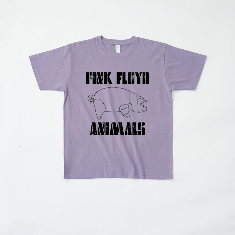 pink floyd animals 平克弗洛伊德 夏季宽松短袖t恤纯棉圆领摇滚